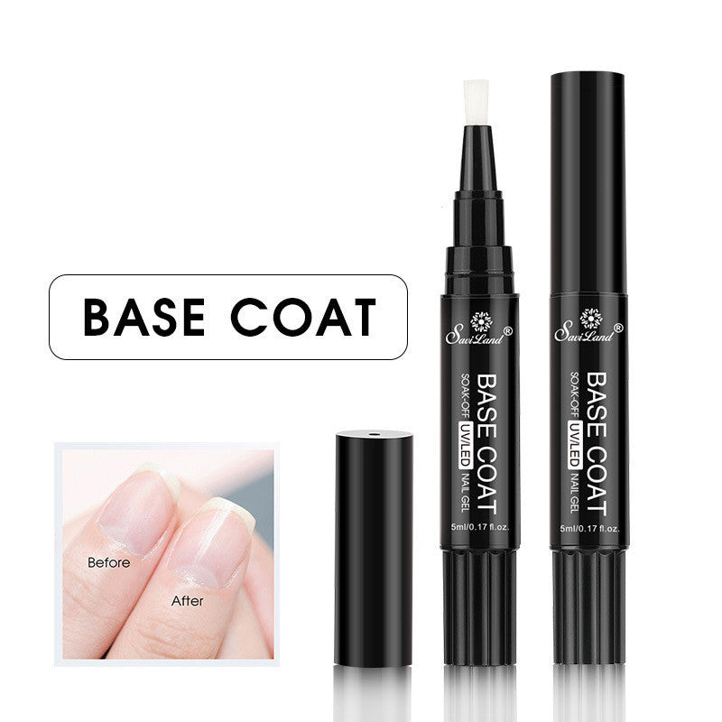 Top & Base Coat Nail Polish Pens