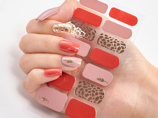 Travel Friendly Nail Art in Bold Prints