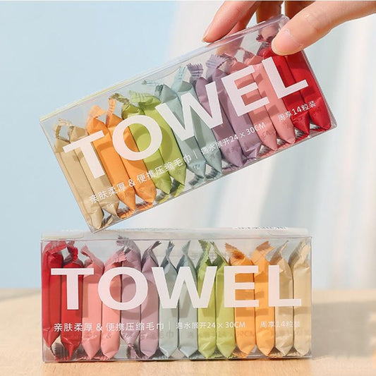 Compressed Disposable Towels