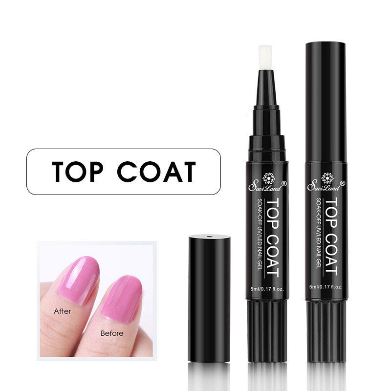 Top & Base Coat Nail Polish Pens